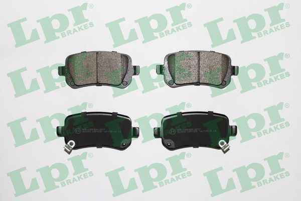 LPR 05P1550 Brake Pad Set, disc brake