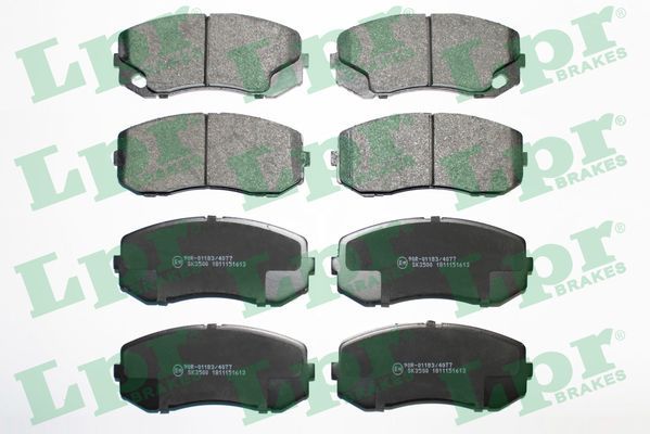 LPR 05P1613 Brake Pad Set, disc brake