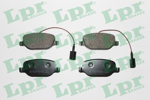 LPR 05P1659 Brake Pad Set, disc brake
