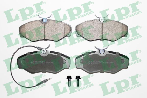 LPR 05P1660 Brake Pad Set, disc brake