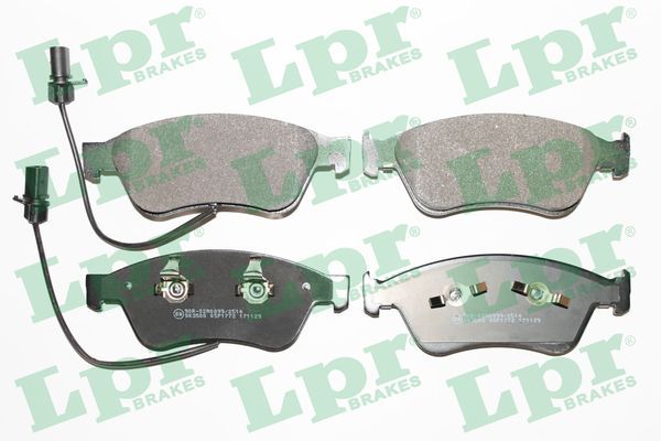 LPR 05P1772 Brake Pad Set, disc brake