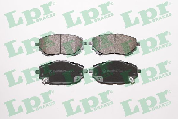 LPR 05P1784 Brake Pad Set, disc brake