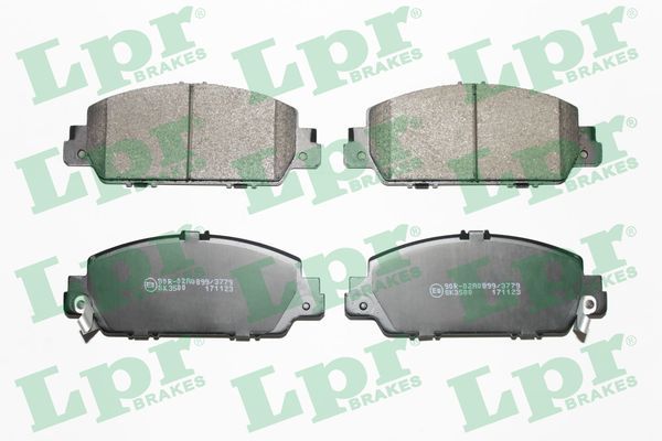 LPR 05P1886 Brake Pad Set, disc brake