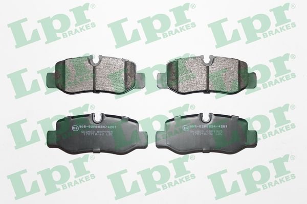 LPR 05P1905 Brake Pad Set, disc brake