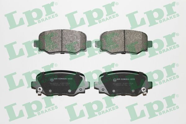 LPR 05P1954 Brake Pad Set, disc brake