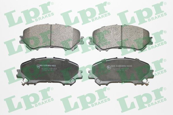 LPR 05P1975 Brake Pad Set, disc brake