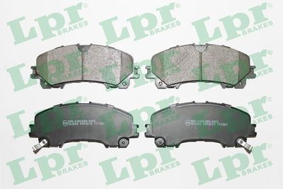 Brake Pad Set, disc brake LPR 05P2012