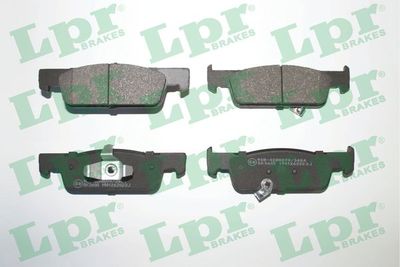 Brake Pad Set, disc brake LPR 05P2023