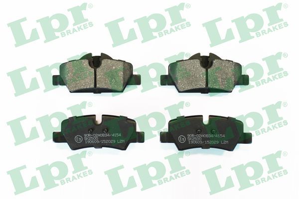 LPR 05P2029 Brake Pad Set, disc brake