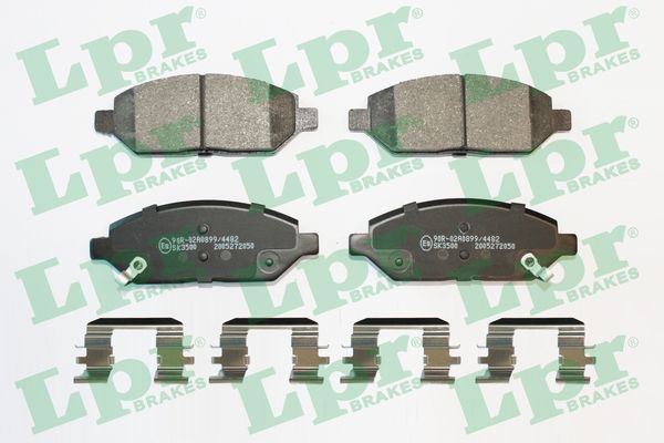 LPR 05P2050K Brake Pad Set, disc brake