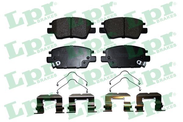 LPR 05P2051K Brake Pad Set, disc brake