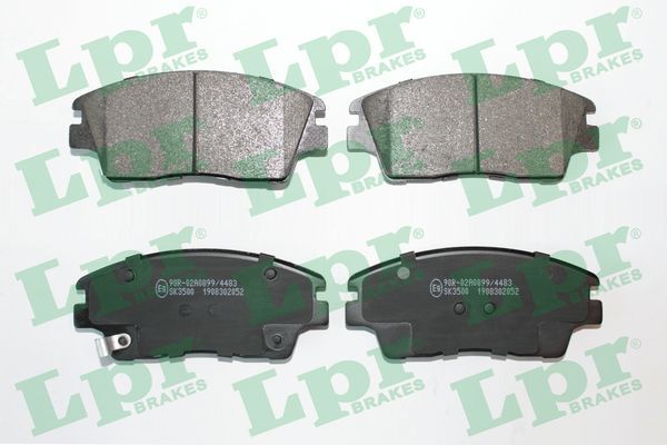 LPR 05P2052 Brake Pad Set, disc brake