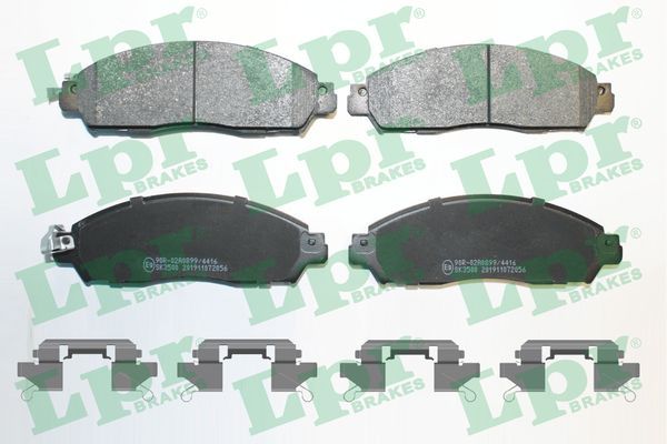 LPR 05P2056K Brake Pad Set, disc brake