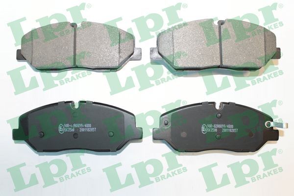 LPR 05P2057 Brake Pad Set, disc brake