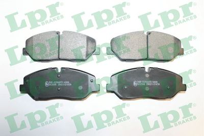 Brake Pad Set, disc brake LPR 05P2105