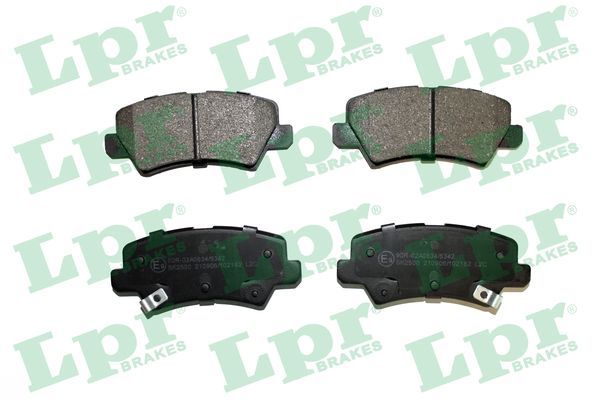 LPR 05P2182 Brake Pad Set, disc brake