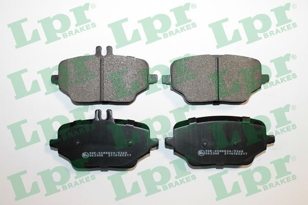 LPR 05P2217 Brake Pad Set, disc brake