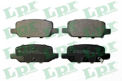 Brake Pad Set, disc brake LPR 05P2266