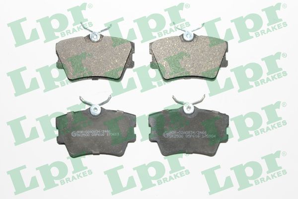 LPR 05P616 Brake Pad Set, disc brake