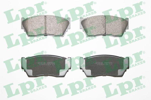 LPR 05P934 Brake Pad Set, disc brake