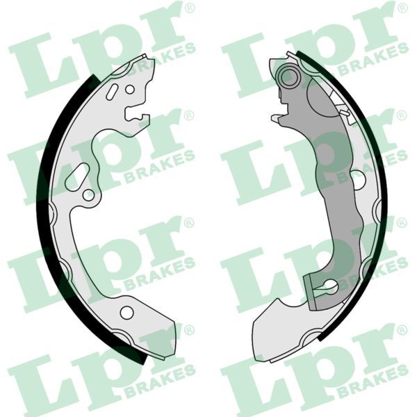 LPR 07380 Brake Shoe Set