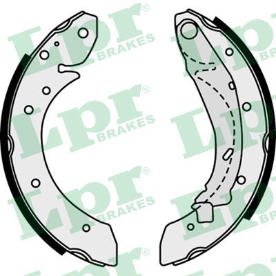 LPR 07730 Brake Shoe Set