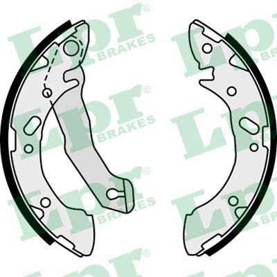 LPR 07870 Brake Shoe Set