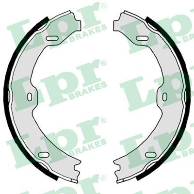 LPR 09020 Brake Shoe Set, parking brake