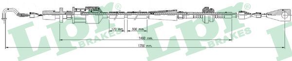 LPR C0013A Accelerator Cable