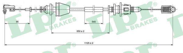 LPR C0146A Accelerator Cable