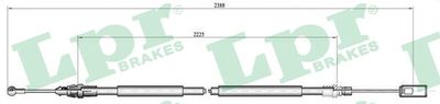 Cable Pull, parking brake LPR C0213B