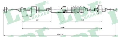 Cable Pull, clutch control LPR C0260C