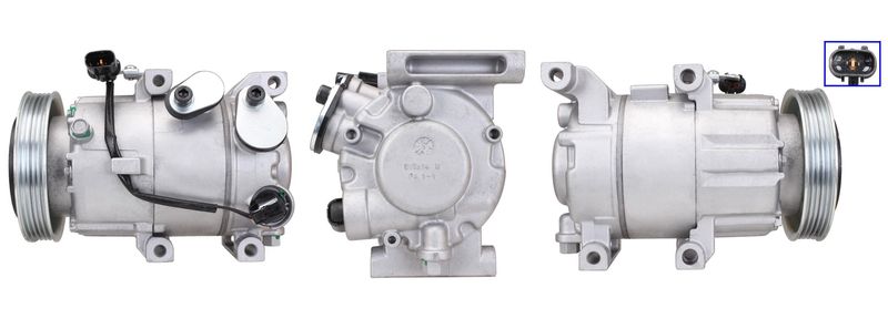 LUCAS ACP01086 Compressor, air conditioning