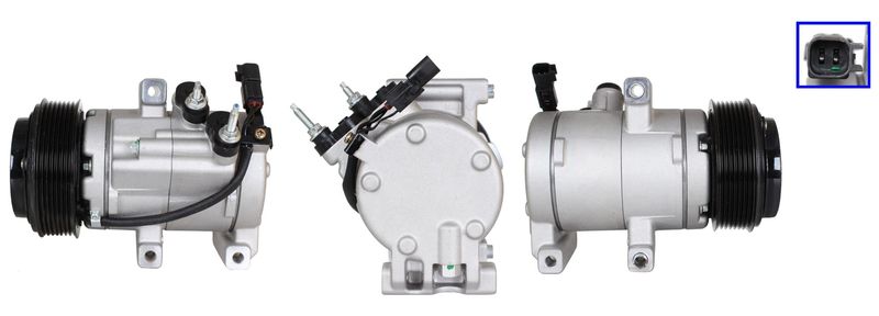 LUCAS ACP01107 Compressor, air conditioning