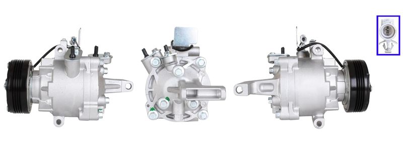 LUCAS ACP01125 Compressor, air conditioning