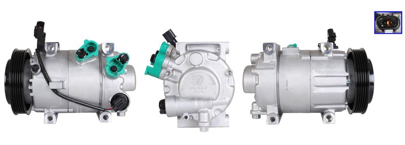 LUCAS ACP01130 Compressor, air conditioning