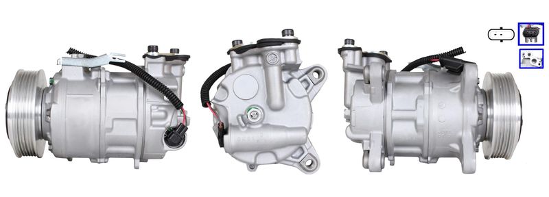 LUCAS ACP01152 Compressor, air conditioning