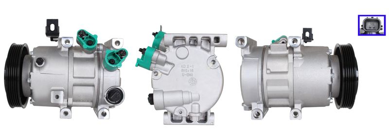 LUCAS ACP01164 Compressor, air conditioning