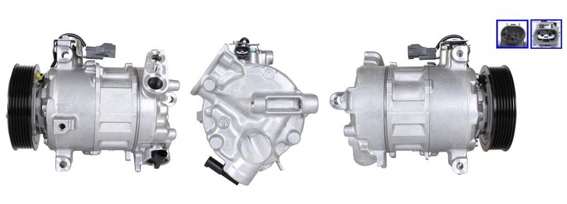 LUCAS ACP01166 Compressor, air conditioning