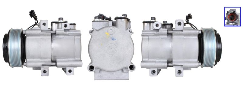 LUCAS ACP01176 Compressor, air conditioning