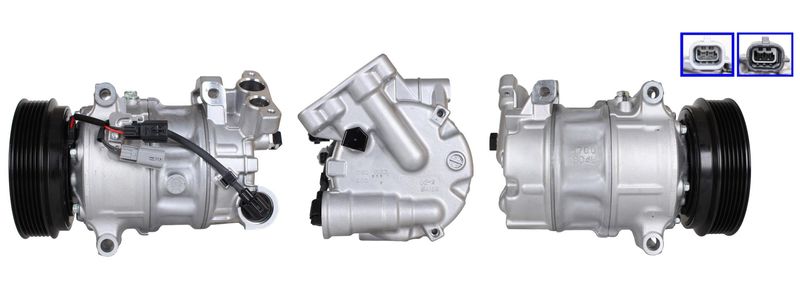 LUCAS ACP01197 Compressor, air conditioning