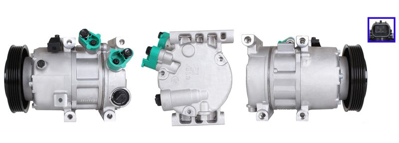 LUCAS ACP01201 Compressor, air conditioning