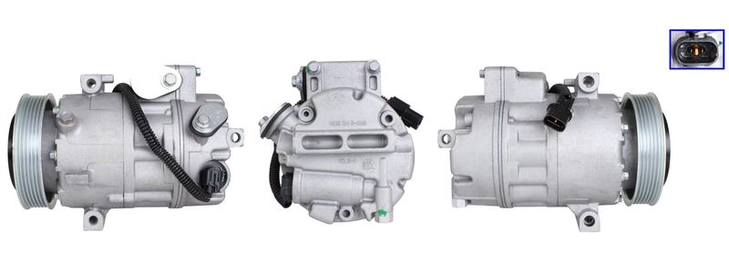 LUCAS ACP01210 Compressor, air conditioning