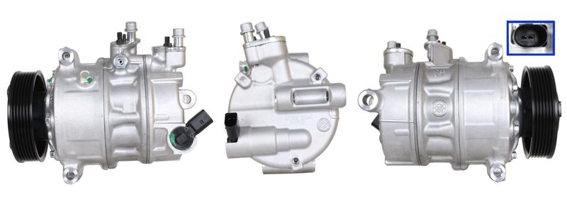 LUCAS ACP01257 Compressor, air conditioning