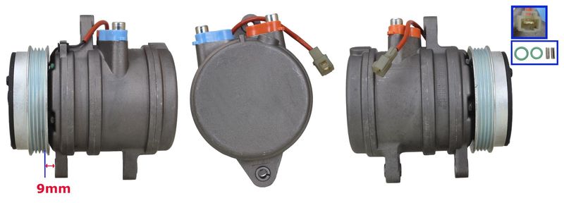LUCAS ACP472 Compressor, air conditioning