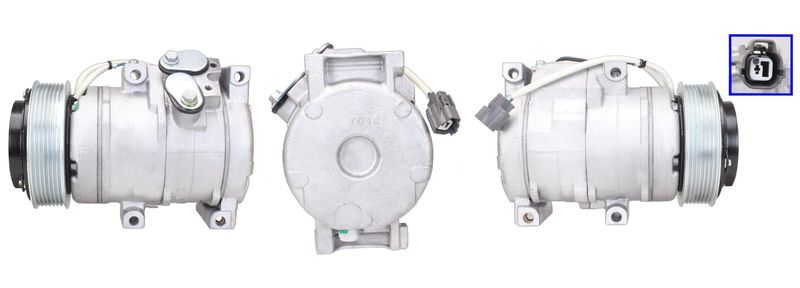 LUCAS ACP668 Compressor, air conditioning