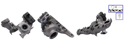 Charger, charging (supercharged/turbocharged) LUCAS LTRPA54389880008