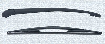 Wiper Arm Set, window cleaning MAGNETI MARELLI 000723180410