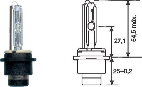 MAGNETI MARELLI 002541100000 Bulb, spotlight