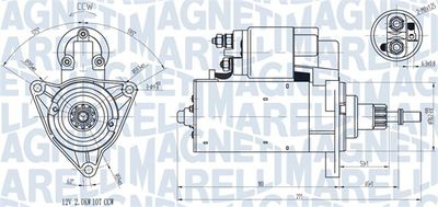 Starter MAGNETI MARELLI 063720598010